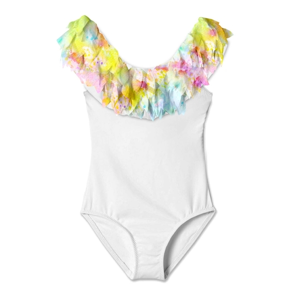 SELLING FAST‼Citrus Petal FullShoulder Swimsuit